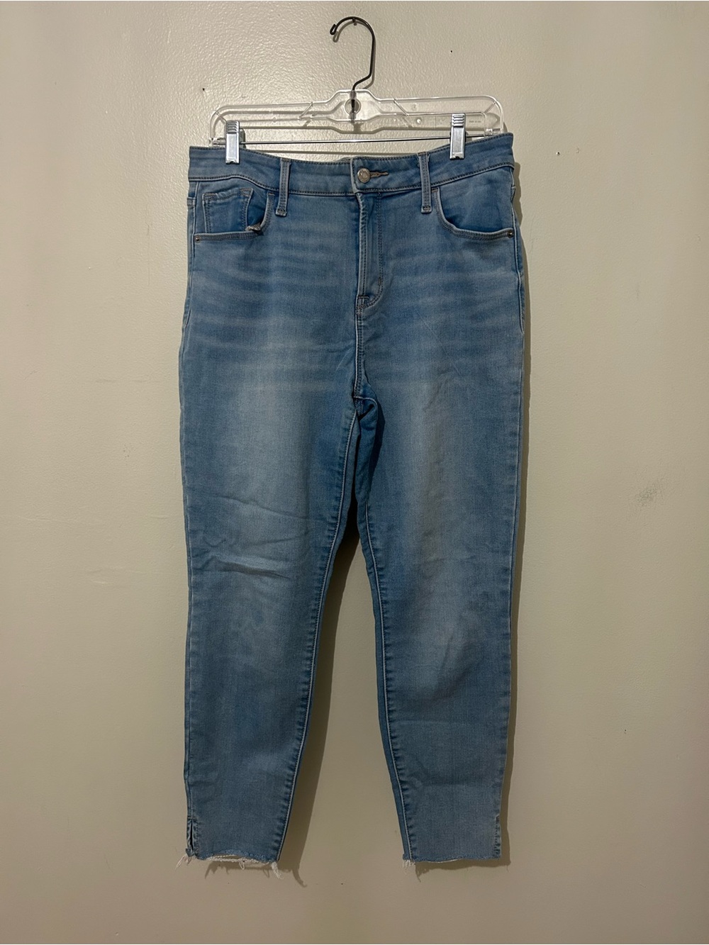 OLD NAVY | Rockstar Super Skinny Built-In Warm Ankle Jeans, Size 12